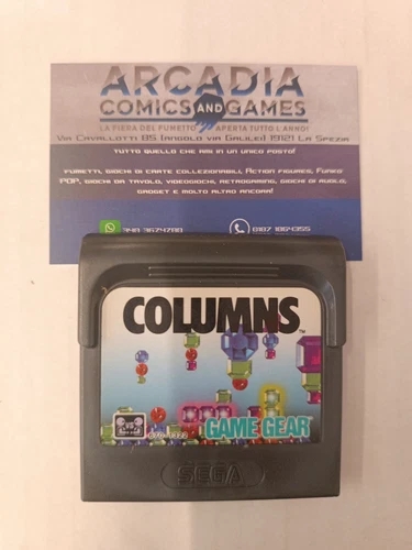 Columns Game Gear Sega PAL Loose Solo Cartuccia